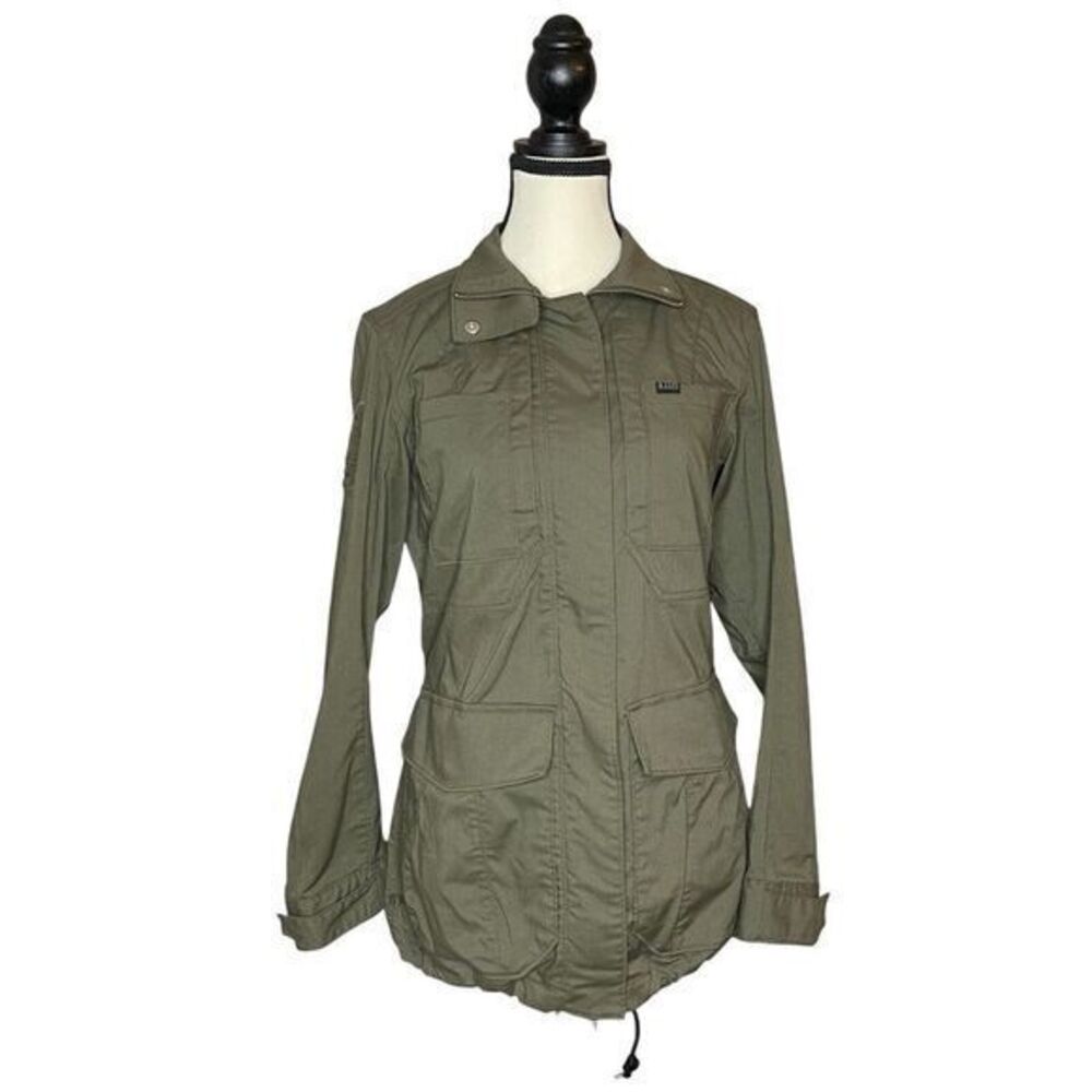 5.11 Tactical Chore‎ Barn Jacket Women's XS Olive Green Full Zip Outdoors Army